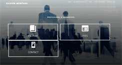 Desktop Screenshot of escrowmontana.com