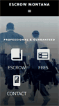 Mobile Screenshot of escrowmontana.com
